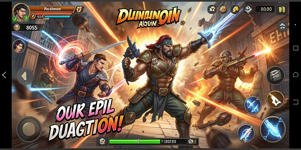 Gameplay menegangkan dan grafis memukau di 8055.
