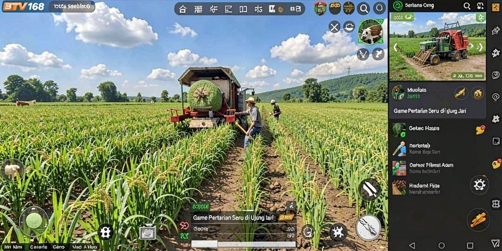 Tampilan gameplay BTV168 yang menawan dan interaktif.