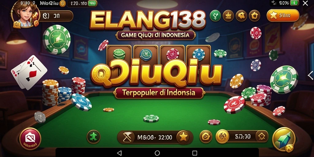 Tampilan menarik dari gameplay ELANG138 QiuQiu.