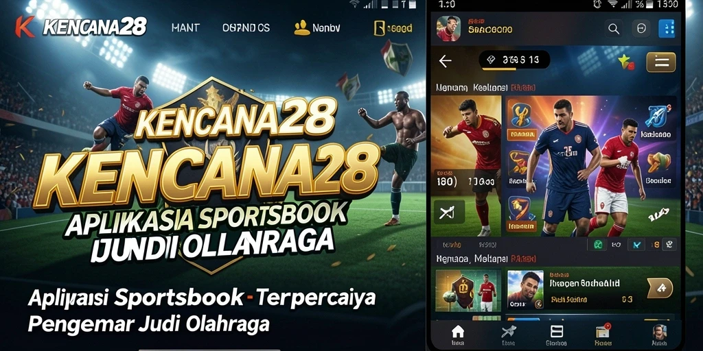 Tampilan gameplay KENCANA28 saat bertaruh olahraga secara live.
