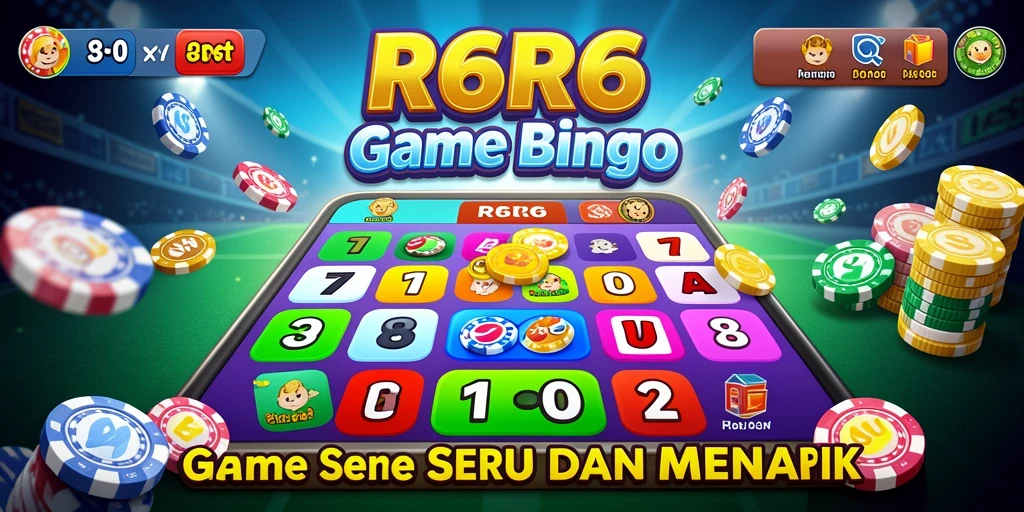 Screenshot gameplay R6R6 menampilkan suasana seru permainan Bingo.