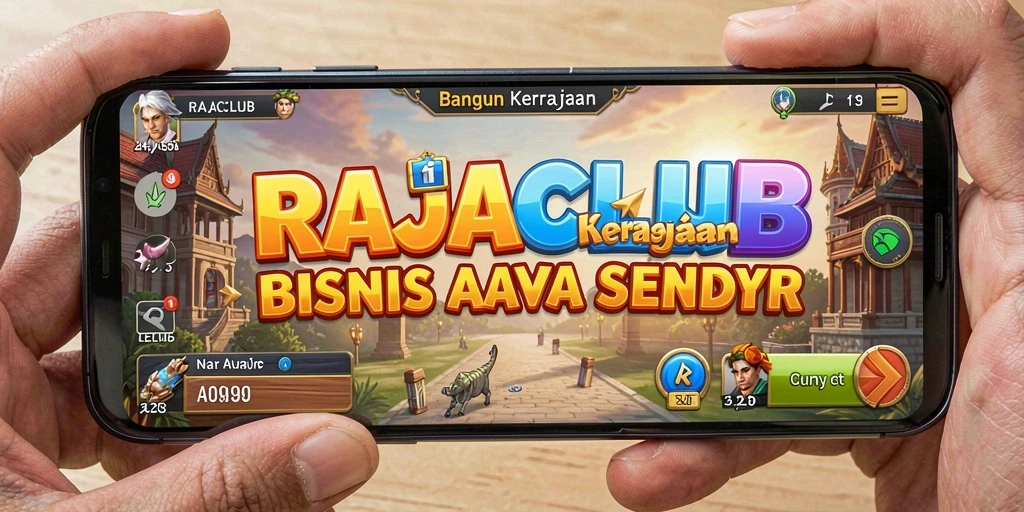 Screenshot utama RAJACLUB menampilkan gameplay Tycoon yang seru.