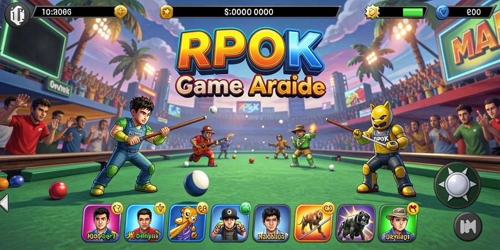Tampilan gameplay seru dari RPOK yang penuh tantangan.