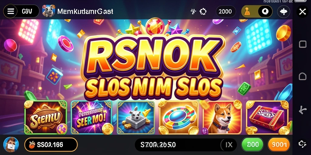 Tampilan gambar dari gameplay RSNOK yang menarik saat permainan slot.