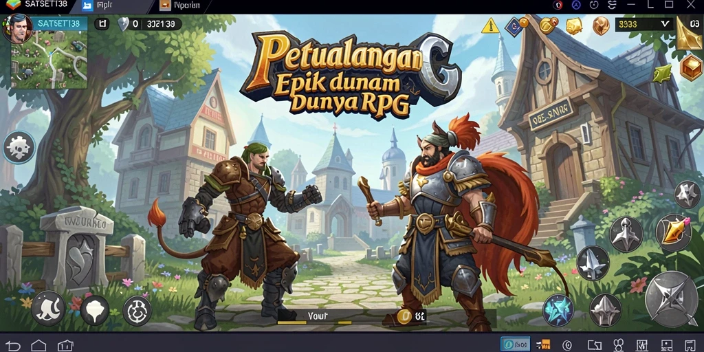 Gameplay RPG yang mendebarkan dan penuh aksi di SATSET138.